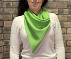 Lightweight Pure Wool Bandana Scarf - Medium