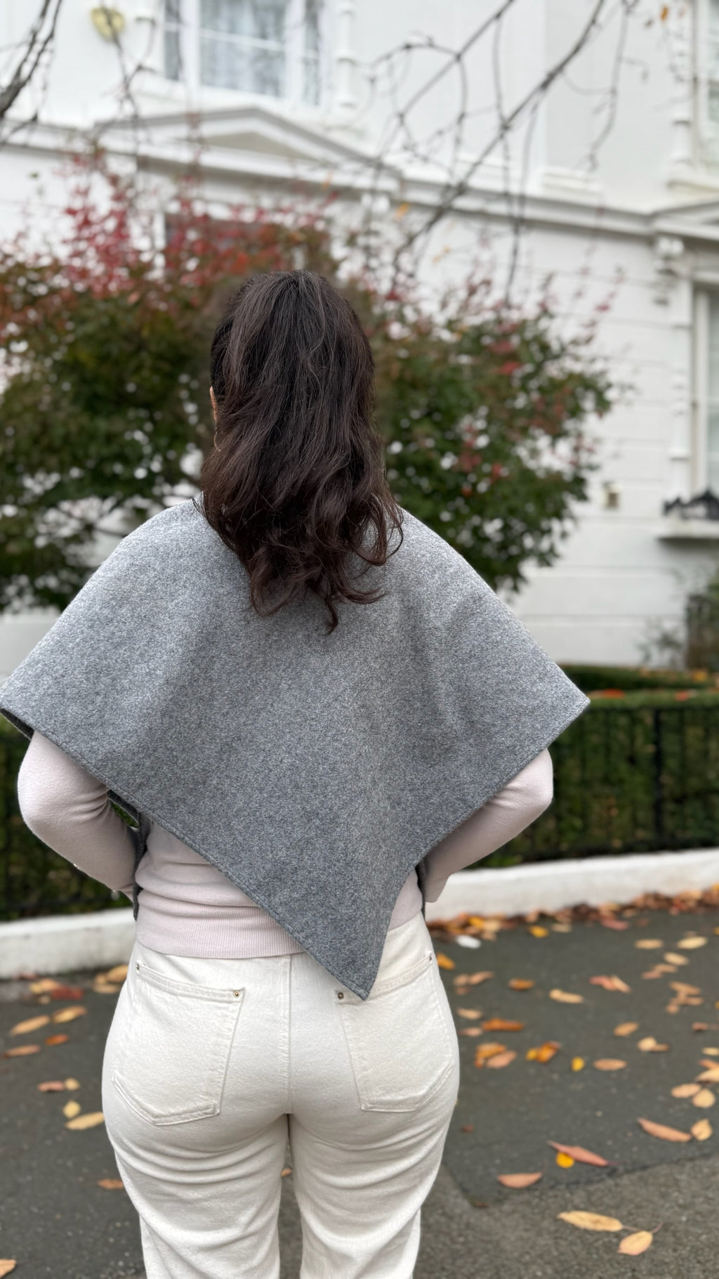 Thicker Pure Wool Bandana Scarf - Large