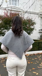 Thicker Pure Wool Bandana Scarf - Large