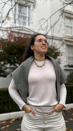 Lightweight Pure Wool Bandana Scarf - Large