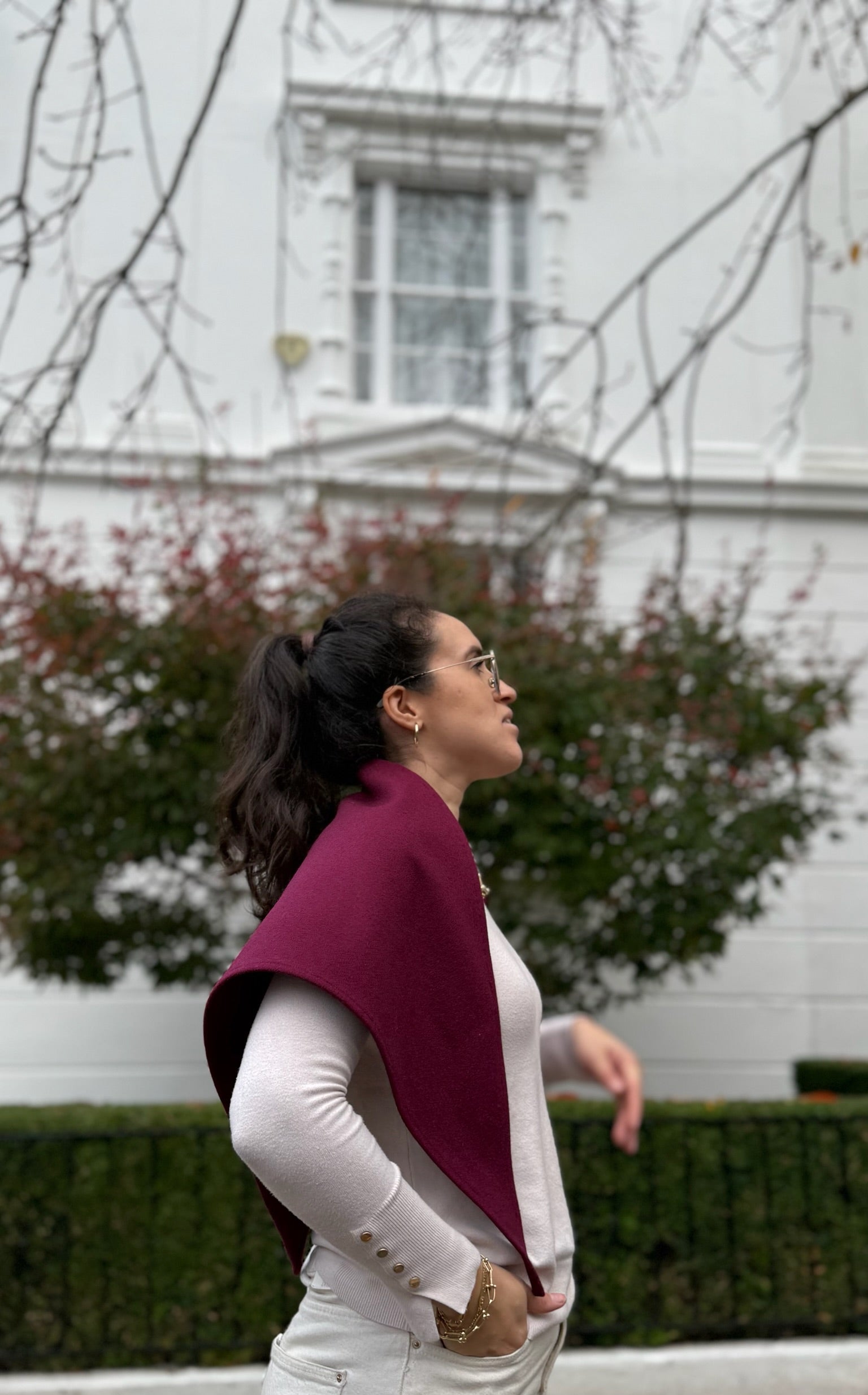 Cashmere Bandana Scarf - Medium