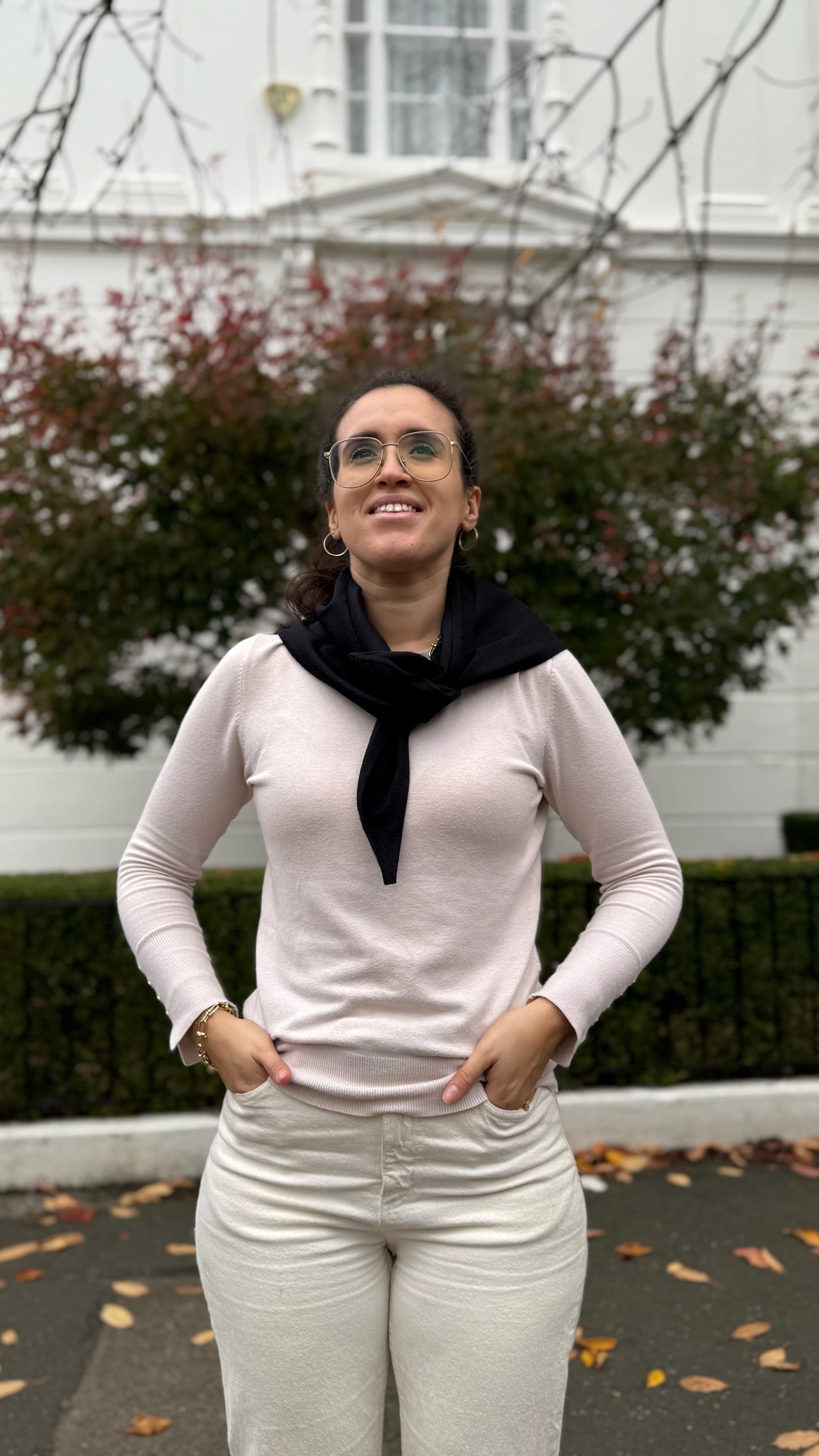 Cashmere Bandana Scarf - Medium