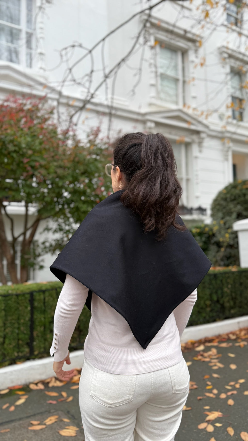 Cashmere Bandana Scarf - Medium