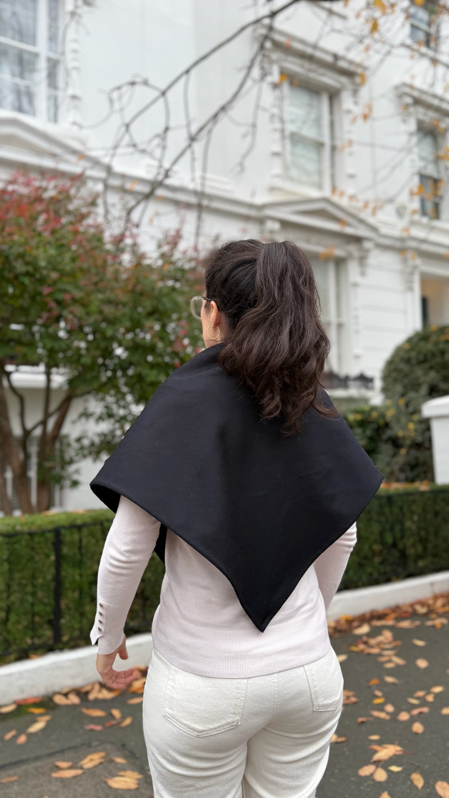 Cashmere Bandana Scarf - Medium