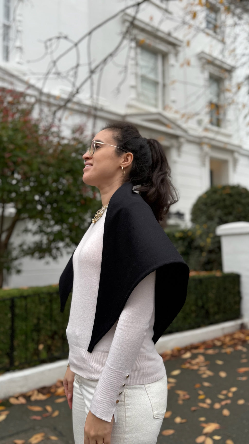 Cashmere Bandana Scarf - Medium