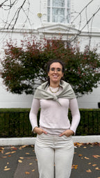 Thicker Pure Wool Bandana Scarf - Medium