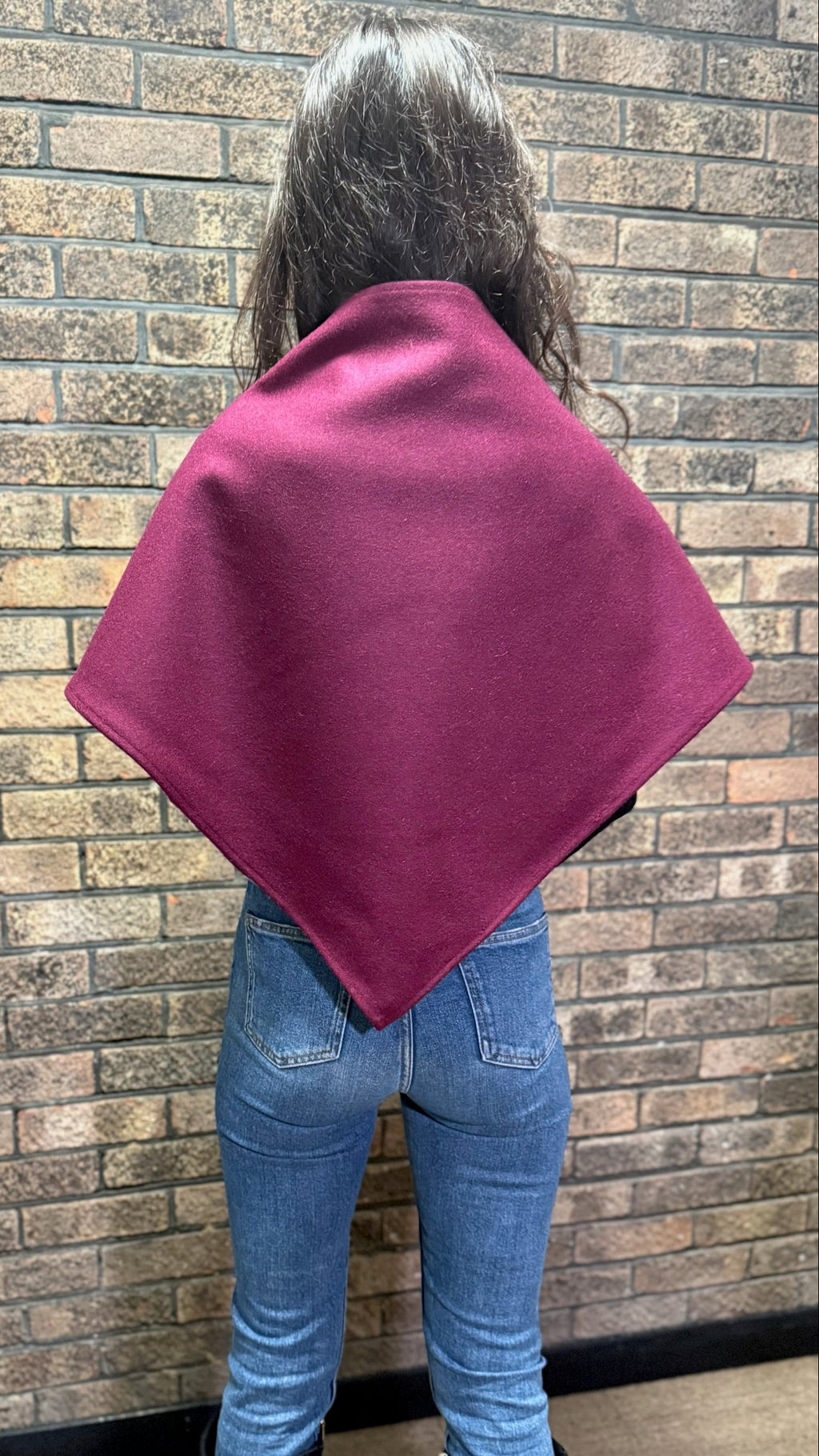Cashmere Bandana Scarf - Large
