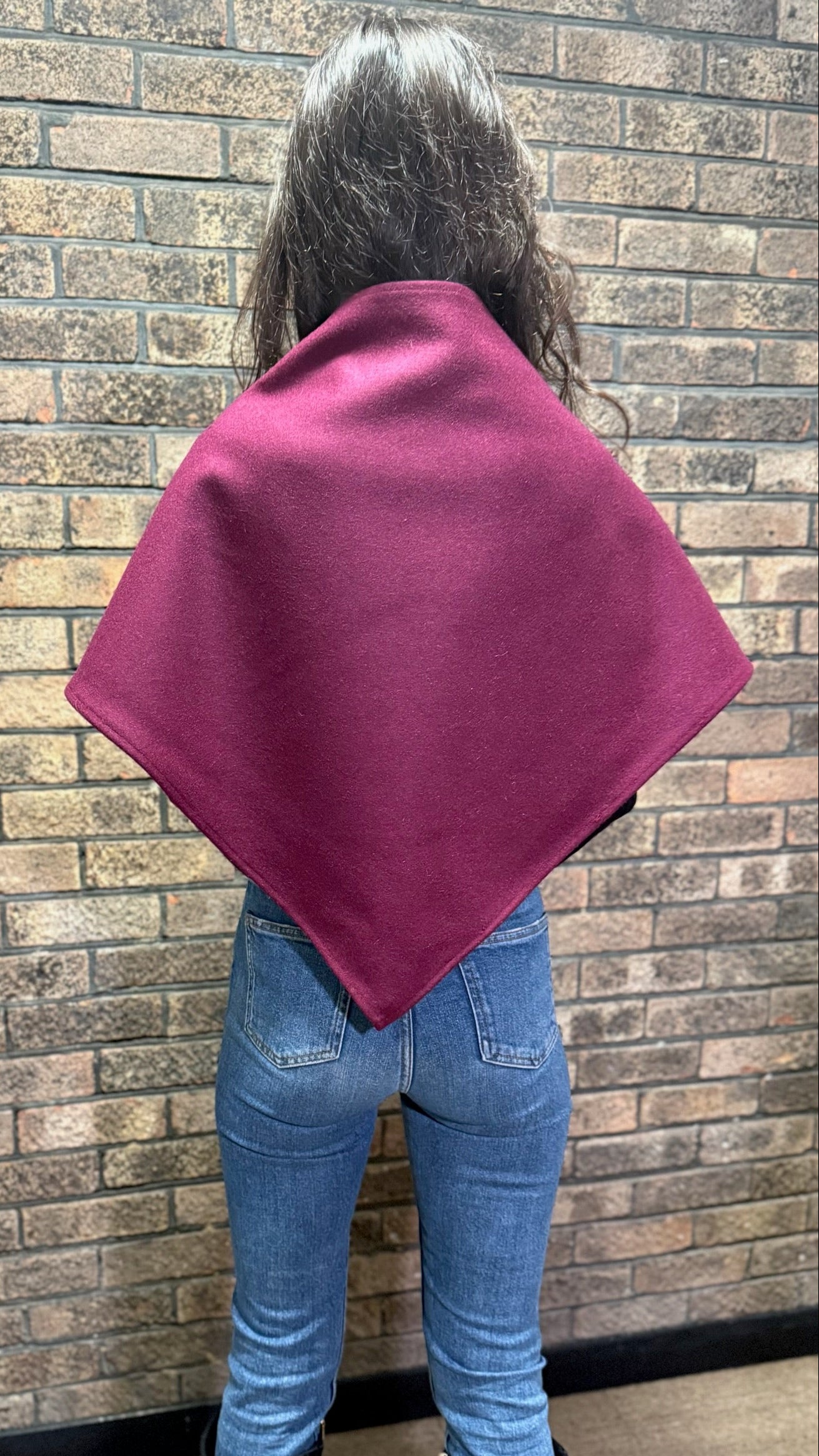 Cashmere Bandana Scarf - Large